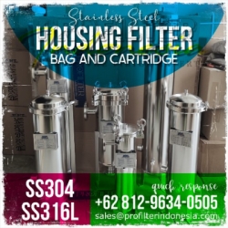 d stainless steel 304 316l housing bag filter cartridge indonesia  medium